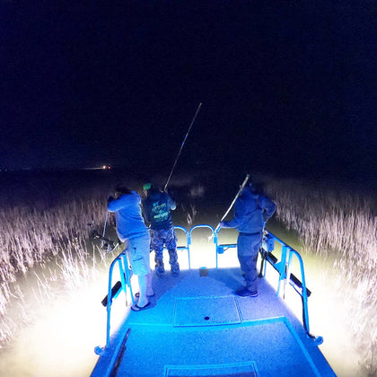 Flounder Gigging Lights and Equipment