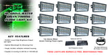 Above Water Green Fishing Flood Light Kit
