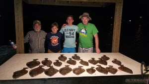 Flounder Gigging Report by Capt. James Parbst