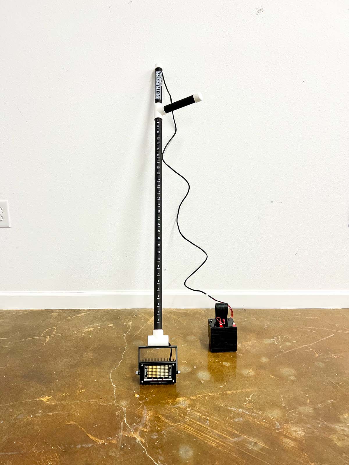 How to Make Wading and Flounder Gigging Light Setup