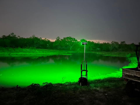 Above Water Green Fishing Flood Light Kit