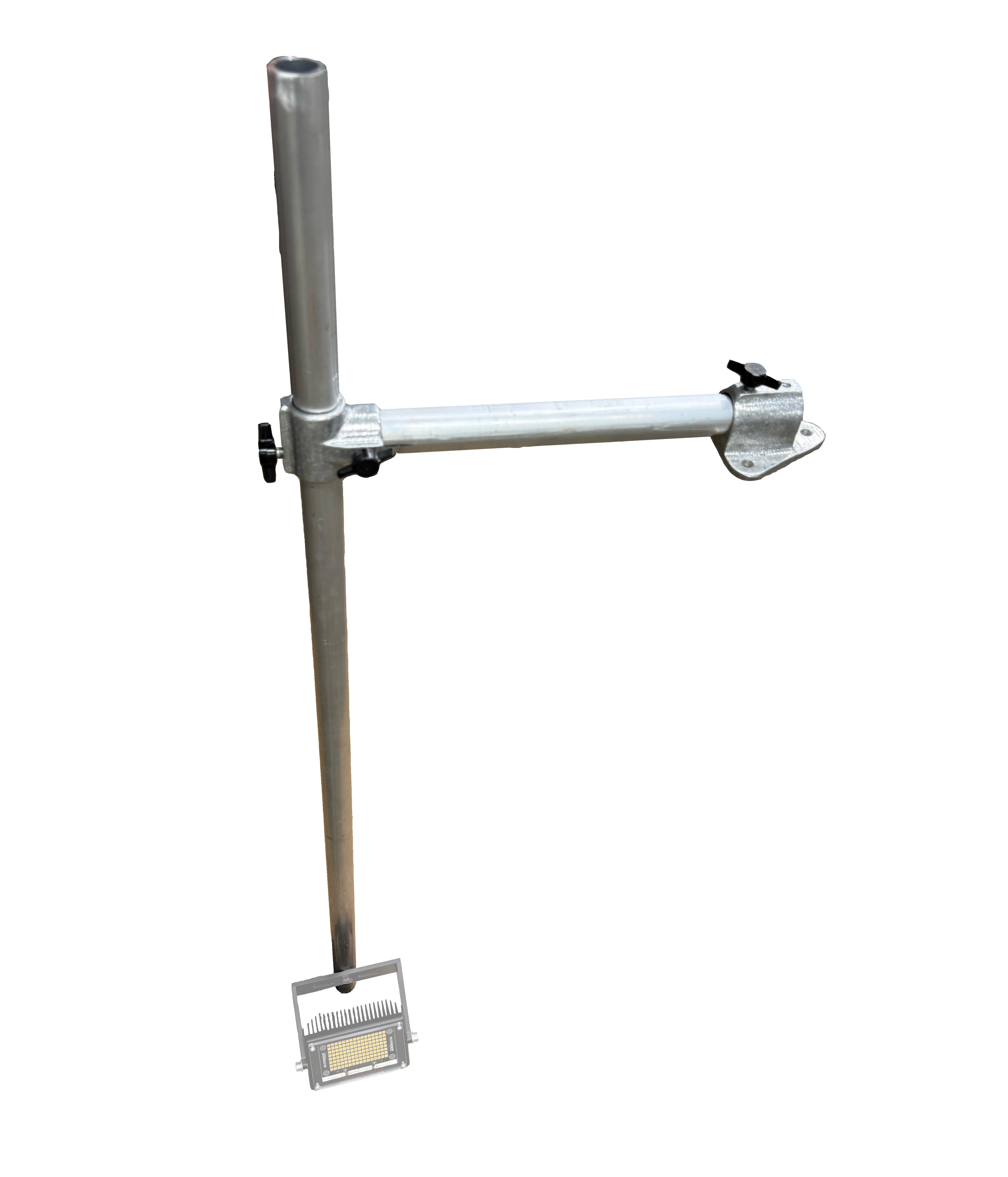 Bolt-On Adjustable Pole for Underwater Light