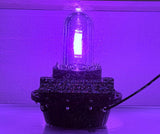 Purple underwater fishing light for docks, piers, and boats – vibrant submersible accent lighting to enhance waterfront style and attract fish.