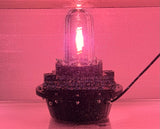 Red underwater fishing light for docks, piers, and boats – submersible illumination that enhances waterfront ambiance and helps attract fish.
