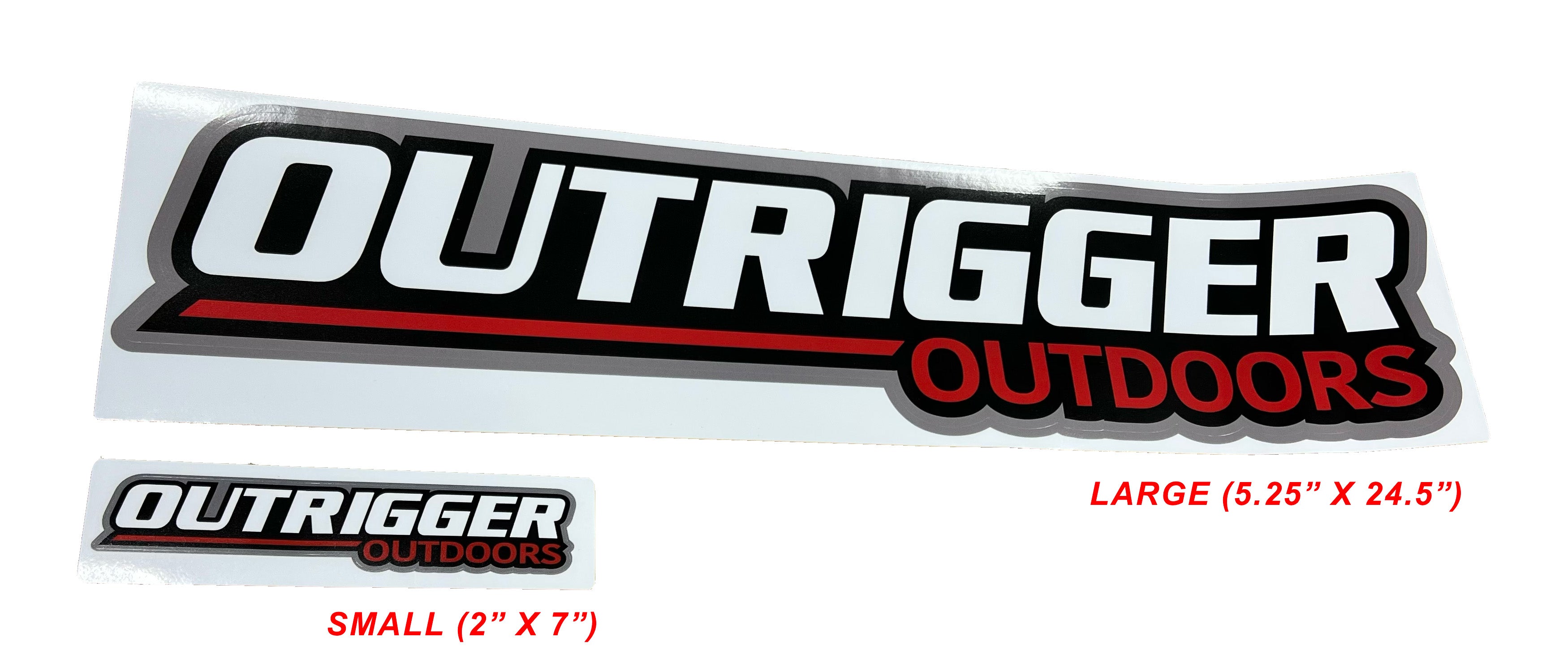 Outrigger Outdoors Vinyl Decal