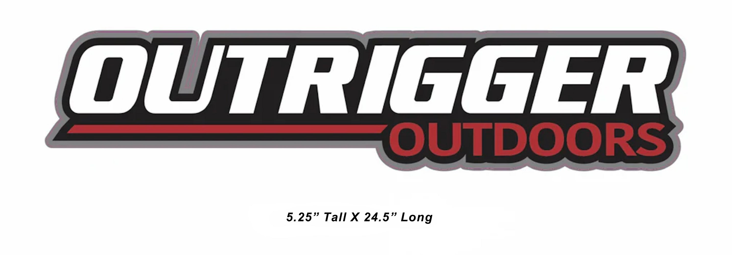 Outrigger Outdoors Vinyl Decal
