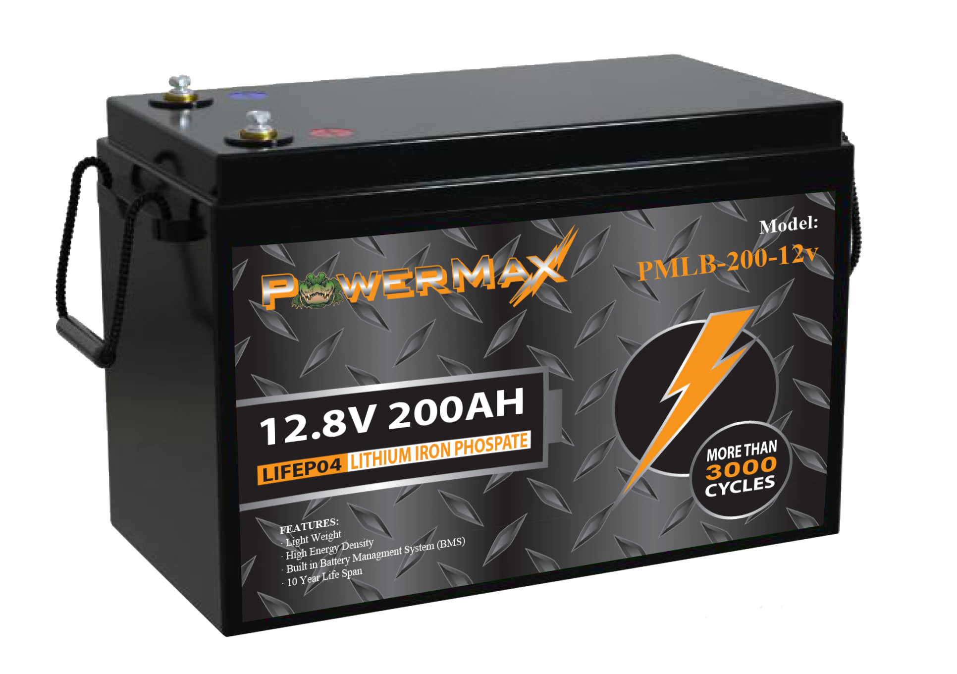 Powermax LiFePO4 Lithium Battery