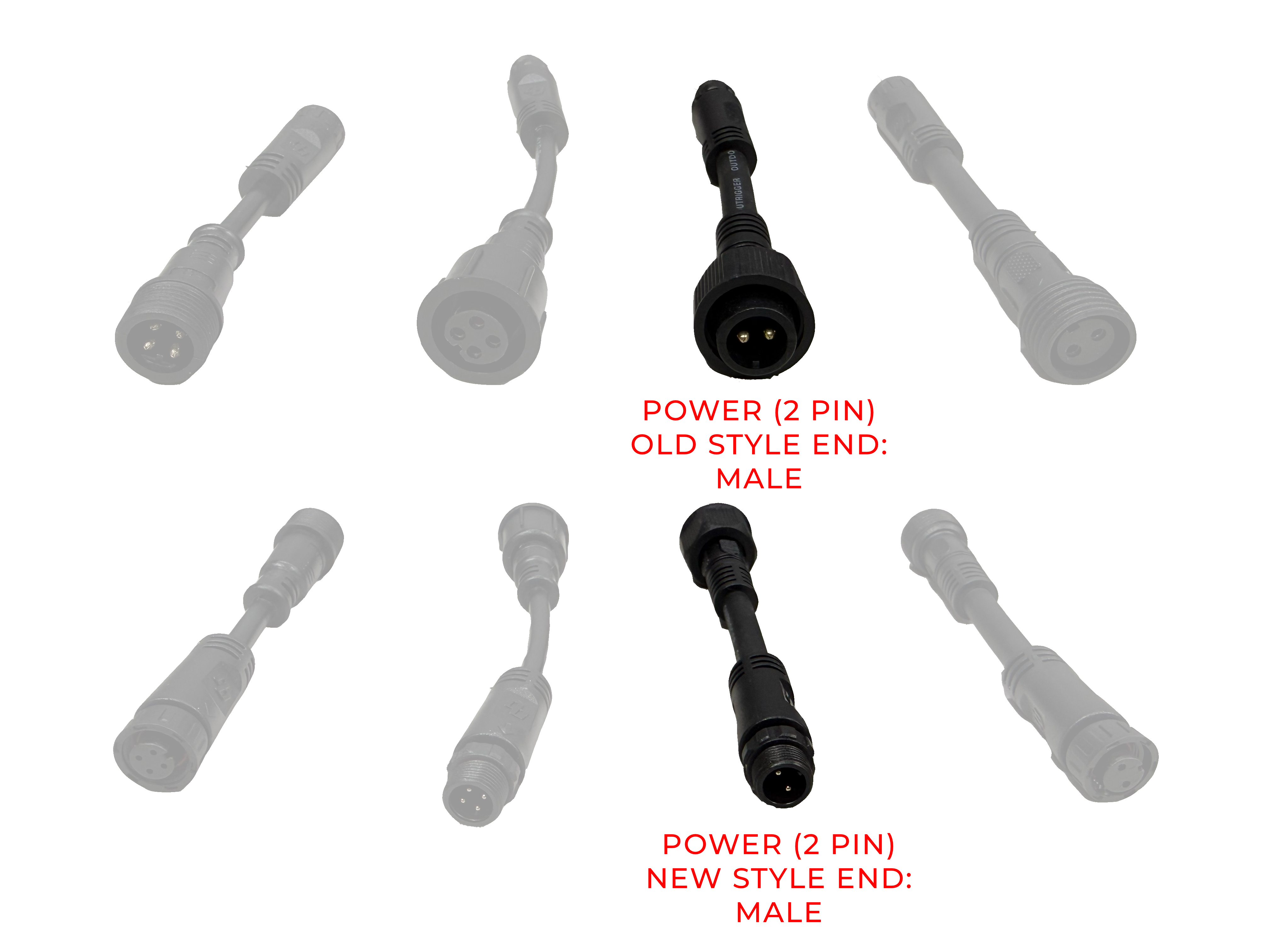 Transition Lead – Old Style to New Style Harness Adapter