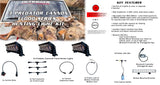 Predator Cannon® Flood Series Hunting Light Bar Kit