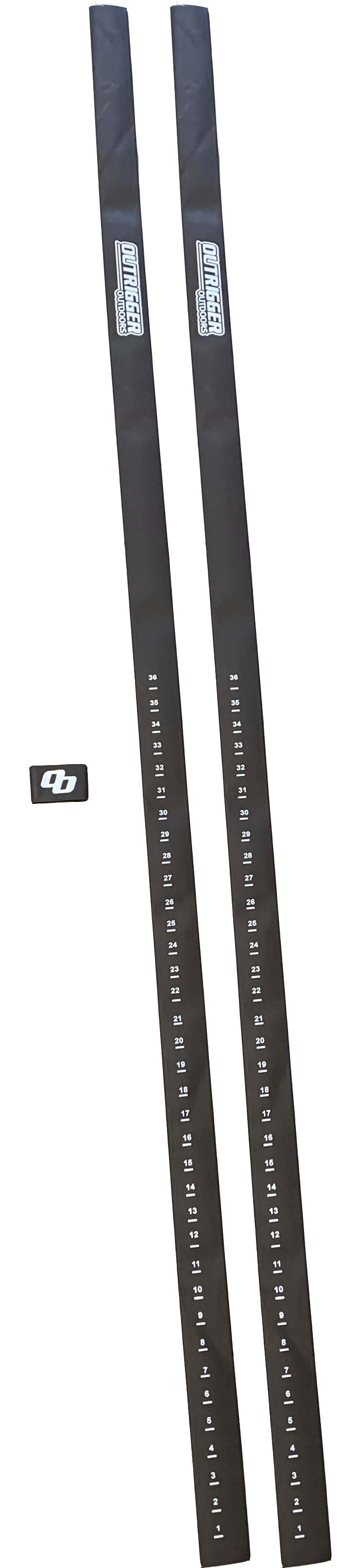 Heatshrink Ruler for Flounder Gig Pole
