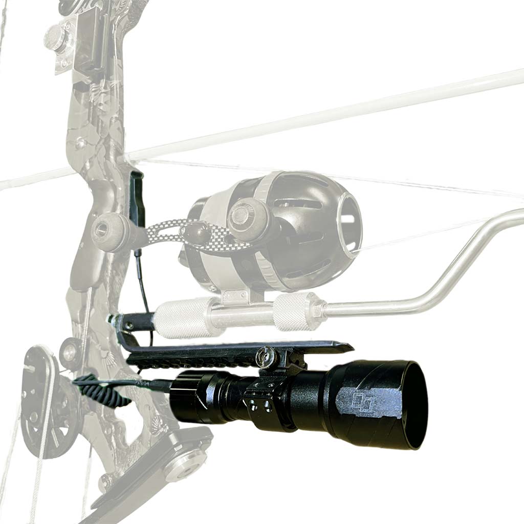  - QI HUO JU - Archery Bow Flashlight Mount Universal