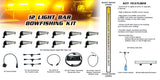 12 Swamp Eye Light Bar Gen 2X Bowfishing Pack