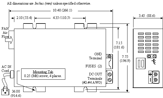 converter for bowfishing lights